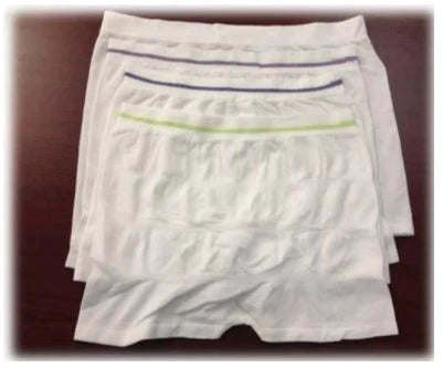 MediBrief - Longer Torso Knit Pant Unisex Polyester / Spandex / Nylon 2X-Large / 3X-Large Pull On Reusable - MBLT24005