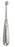 Miltex - Bone Curette Bruns 6-3/4 Inch Length Hollow Handle with Grooves Size 6 Tip Straight Round Cup Tip - 26-1660