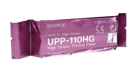 Sony - Media Recording Paper Thermal Paper 110 mm X 18 Meter Roll Without Grid - CPS1184