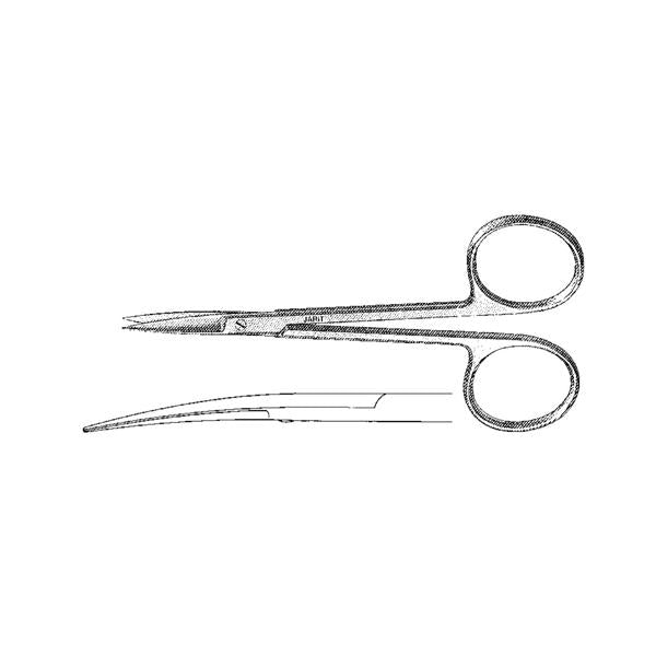 Miltex Jarit Iris Scissors 45/8 Inch Length Surgical Grade Stainless — Serfinity Medical