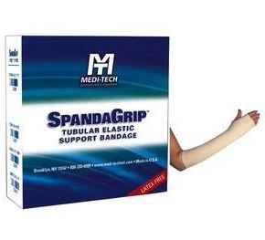 SpandaGrip - Elastic Tubular Support Bandage 2-1/2 X 36 Inch Small Hand / Arm Standard Compression Pull On Natural Size B NonSterile - SAG25036