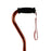Nova Ortho-Med Offset Cane Nova Aluminum 30 To 39 Inch Height Bronze - 1060BR
