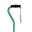 Nova Ortho-Med Offset Cane Nova Aluminum 30 To 39 Inch Height Green - 1060GN