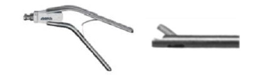 Open Self-Righting Needle Tip