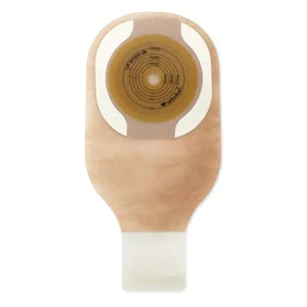 Premier - Ostomy Pouch One-Piece System 12 Inch Length Up to 2-1/2 Inch Stoma Drainable Flat, Trim to Fit - 8381