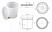 16 oz Pathology Container (Tall) with Lid