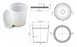 OakRidge Products - Lab Storage Container Oakridge Products Pathology Container HDPE 4,732 mL (160 oz.) - 0490-1100