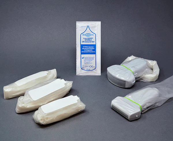 Sheathesâ„¢ - Ultrasound Transducer Cover Kit 2-1/4 X 8 Inch Face Non Latex Sterile For use with Ultrasound Trandsucer - ADH-5-80740KIT