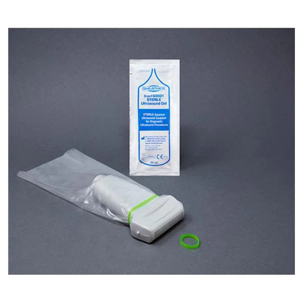 Sheathesâ„¢ - Ultrasound Transducer Cover Kit 1-1/8 X 2-1/2 X 8 Inch Non Latex Sterile For use with Ultrasound Probe - 5-80740KIT