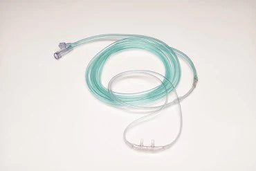 Salter-Style Oral-Trac - ETCO2 Oral / Nasal Sampling Cannula with O2 Delivery One Nare O2 / One Nare Sampled Adult Curved Prong / NonFlared Tip - 4797-7-7-25