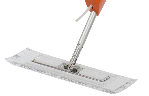 Contec QuickTurn - Cleanroom Wet Mop with Solution Reservoir Orange / Silver Aluminum / Thermoplastic NonSterile - 2781