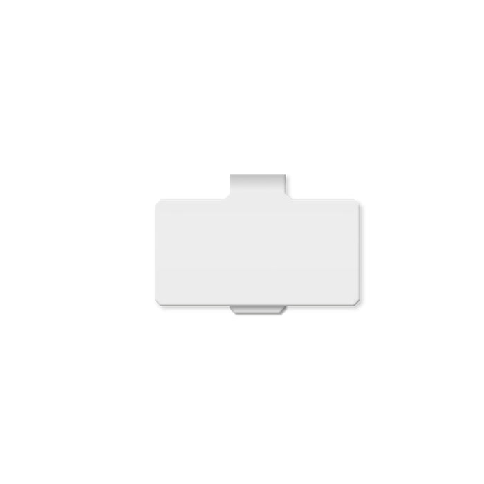 Key Surgical Plastic Tray Tags - 10 per Pack - 2.16" x 1.18"