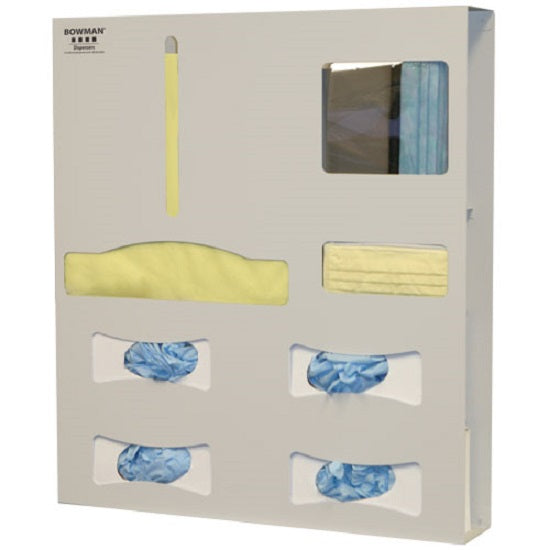 Bowman Dispensers PS412-0512 : Protection System - Quad Glove - 4" Deep