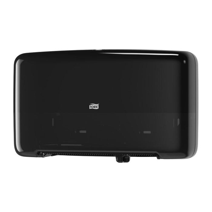 Saalfeld Redistribution DISPENSER, TISSUE ROLL ELEVATION TWIN BLK - 5555290