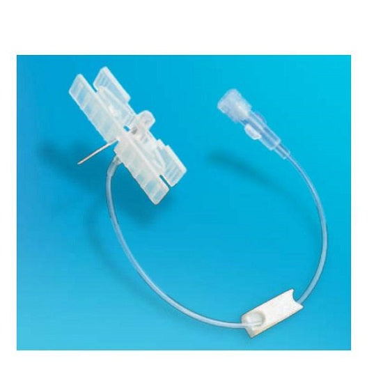 Kawasumi Laboratories- K-Shield Safety Port Access Set, 20gx1", Microbore Tube