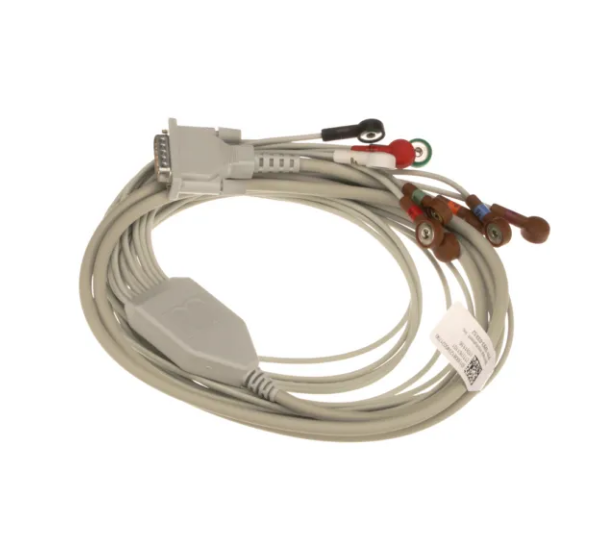Welch Allyn 10 Wire AHA Lead Set with Snap Connectors, JSCREW - 9293-033-52