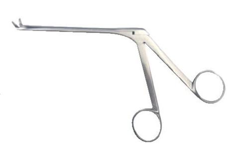 BR Surgical BR Surgical Nasal Forceps Weil-Blakesley 7-1/2 Inch Surgical Grade Stainless Steel NonSterile NonLocking Finger Ring Handle Straight 4.2 mm Wide Tips - BR46-22303