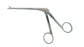 BR Surgical - Nasal Forceps Weil-Blakesley 7-1/2 Inch Length Surgical Grade Stainless Steel NonSterile NonLocking Finger Ring Handle Angled Up 45° 4.0 mm Fenestrated Thru-Cutting Jaws - BR46-23794