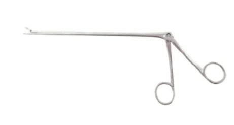 BR Surgical - Uterine Biopsy Forceps 9 Inch Length Surgical Grade Stainless Steel NonSterile NonLocking Finger Ring Handle Straight 6 mm Round Cups - BR70-61600