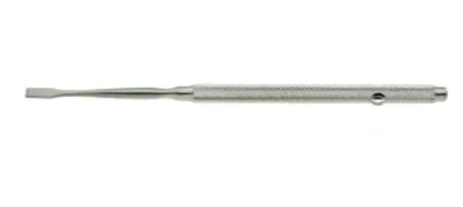 BR Surgical - Osteotome Freer 4 mm Width Curved 6 Inch Length - BR46-45104