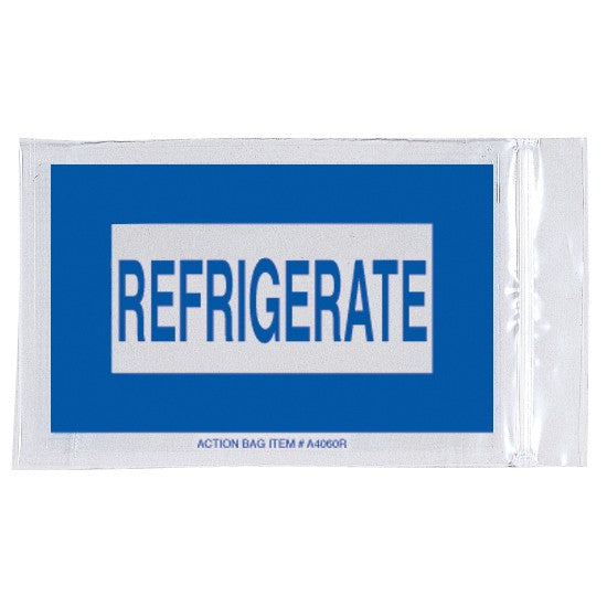 Action Health Bag, Refrig Rx 4"X6" 2Mil (1000/Cs) - 85251040654