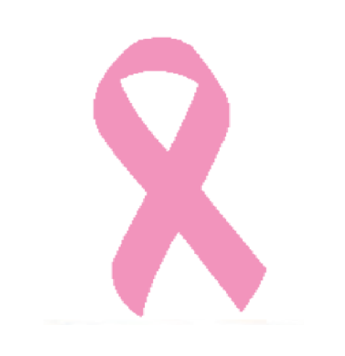 Healthmark PPE Decals Pink Ribbon - 1.5" x 3" in, 50 Per Pack - HMK-RBN-153