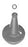 Bausch & Lomb Speculum Dark Aluminium 5 X 35 mm, 1.5 Inch Reusable - N0310 1BL