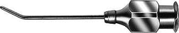 Bishop-Harmon - Irrigation Cannula 19 Gauge 25 mm Shaft 5 mm Tip to Bend, 30° Angled Shaft, Flattened Blunt Tip - E4922