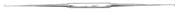 Bausch+Lomb - Flap Knife Tabb Stainless Steel 0.9 mm / 1 mm X 6-1/3 Inch Length Double-ended Round Handle NonSterile Reusable - N1694 2