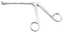 Bausch+Lomb - Punch Forceps Ostrum-Antrum 7-1/8 Inch Length Surgical Grade Stainless Steel NonSterile NonLocking Finger Ring Handle Straight Backward Cutting 3 X 7 mm Bite - N2896 1
