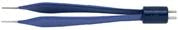 Bausch+Lomb - Bipolar Forceps Adson 5 Inch Length Coated Stainless Steel NonSterile NonLocking Thumb Handle Straight 1 X 13 mm Serrated Tips - S2050 11D