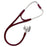 Harvey DLX - Cardiology Stethoscope Burgundy 1-Tube 17 Inch Tube Double-Sided Chestpiece - 5079-326S
