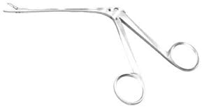 Bausch+Lomb - Nasal Forceps Takahashi 7-1/8 Inch Length Stainless Steel NonSterile Finger Ring Handle Straight 4 X 10 mm Jaws - N2997