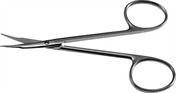 storz - Tenotomy Scissors Storz Stevens 112 mm Surgical Grade Stainless Steel NonSterile Finger Ring Handle Curved Blunt Tip / Blunt Tip - E3562