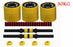 MTrendy Adjustable Dumbbell Weight Set Pair Convertible to Barbell
