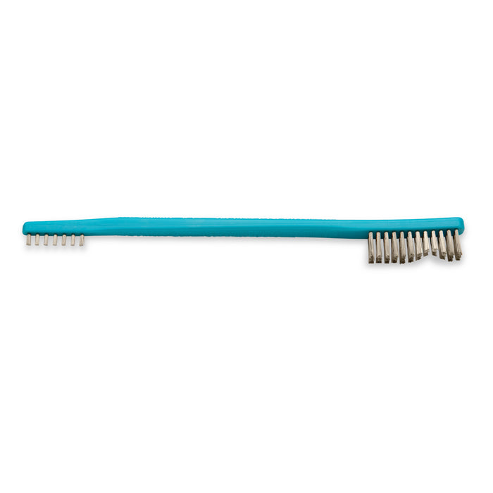 Key Surgical Toothbrush-Style Cleaning Brushes, Stainless Steel - Double Ended, 7"
