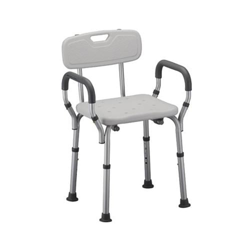 Nova Ortho-Med Seat, Bath W/Back/Arms (2/Cs) - 9026
