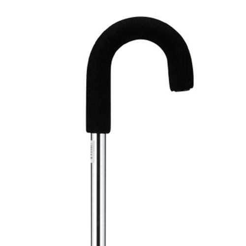 Nova Ortho-Med Offset Cane Nova Aluminum 30 To 39 Inch Height Silver - 1040SI