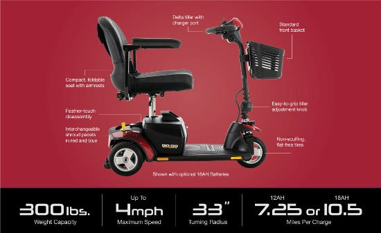 Traveller 3-Wheel Scooter