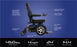 Pride Mobility Jazzy Power Wheel Chair