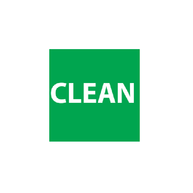 Healthmark Clean Labels - 4" x 4" in, 500 Per Roll - HMK-CLN-4X4 