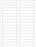 Tabbies Laser / Inkjet File Folder Labels - Laser Name Labels - 2/3" H x 3-7/16" W, - 750 per Pack