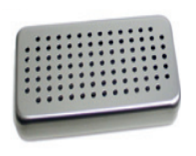 Healthmark Metal Micro Trays - Base & Cover