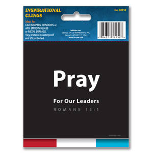 Tabbies Patriotic Inspirational Clings - 4-1/2"H x 4-1/2"W, 15 per Box