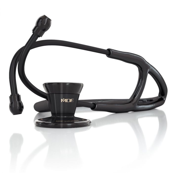 Classic Cardiology Dual Head Stethoscope - with Stainless Steel Chestpiece and Headset