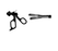 Elmed 5mm Dissectors and Graspers Endoclinch Fenestrated Grasper - 20mm Tip - Insulated Handles