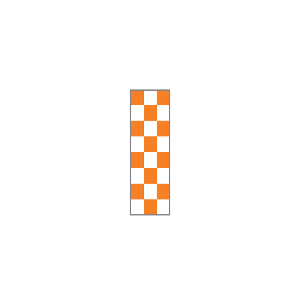 Key Surgical Sheet Tape (Orange Squares) - T-220-0107