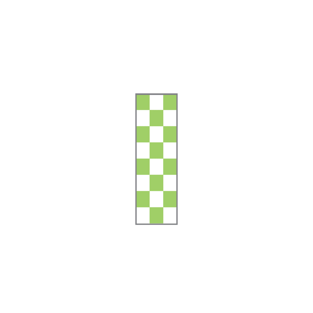 Key Surgical Sheet Tape (Green Squares) - T-220-0113