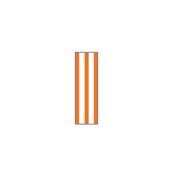 Key Surgical Sheet Tape (Orange Stripes) - T-310-0107