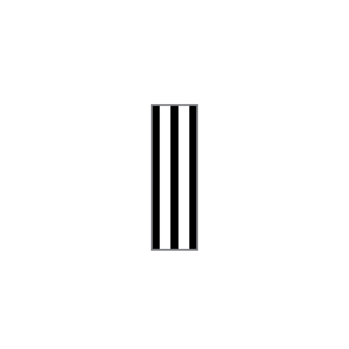 Key Surgical Sheet Tape (Black Stripes) - T-310-0901